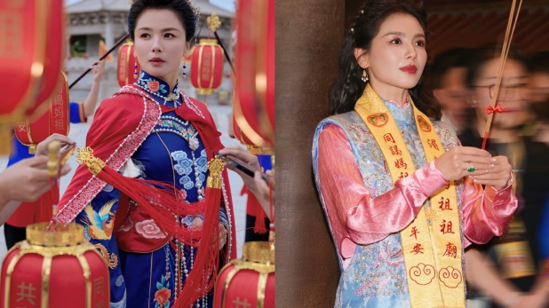 刘涛现身妈祖诞辰1066周年大典，“国泰民安脸”再掀热议