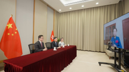 神舟二十三号｜李家超视像通话打气，预祝任务圆满成功，黎家盈：我会好好加油