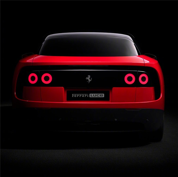 四电机马力超千匹 法拉利首款纯电动车Ferrari Luce发布:苹果味十足