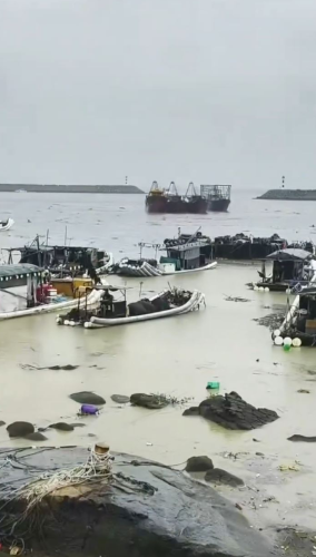 汕尾陆丰录逾400毫米雨量