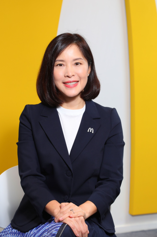 香港麦当劳行政总裁黎韦诗。 香港麦当劳行政总裁黎韦诗。